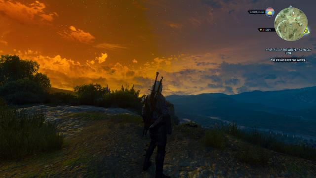 Облака / CLOUDS для The Witcher 3