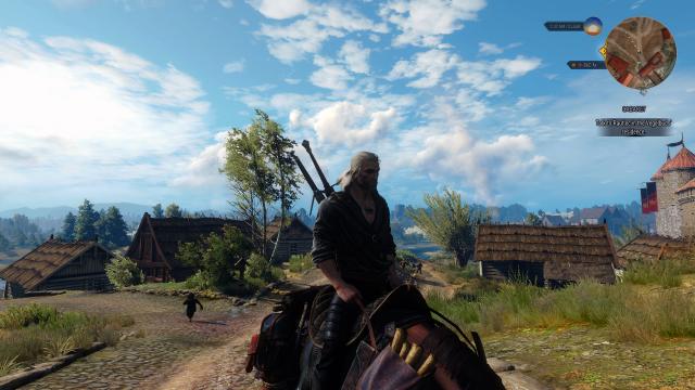 Облака / CLOUDS для The Witcher 3