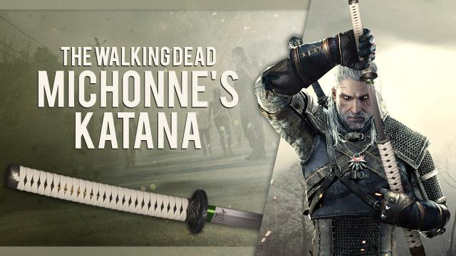 The Walking Dead Michonne's Katana for The Witcher 3