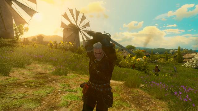 Attack on Titan Blade for The Witcher 3