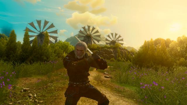 Attack on Titan Blade for The Witcher 3