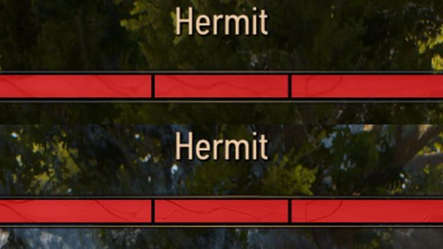 Upscaled HUD Elements for The Witcher 3