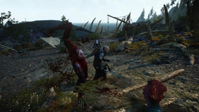 Стопроцентные расчленение / Ultra Gore 2 - A Dismemberment Mod для The Witcher 3