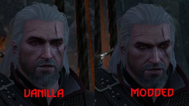 Lore Friendly Eyes for The Witcher 3