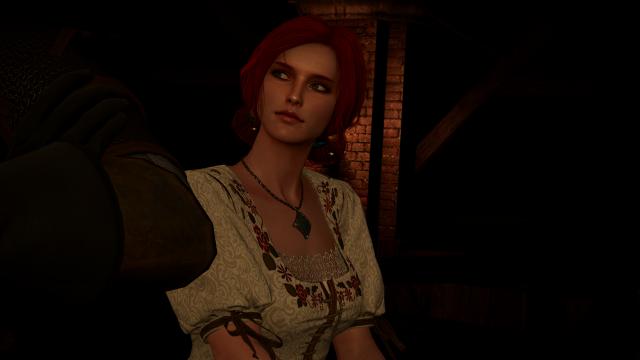 Beautiful Dress for Triss for The Witcher 3