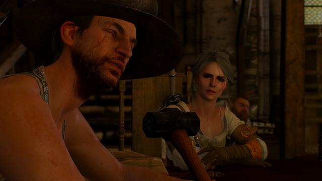 Eskel and Lambert always ready to party - for The Witcher 3