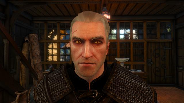 Scarless Vanilla Geralt for The Witcher 3