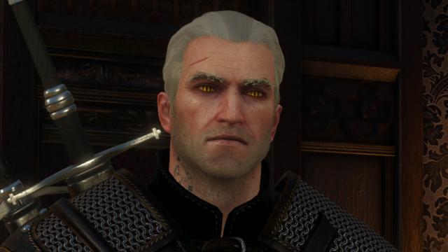 Scarless Vanilla Geralt for The Witcher 3