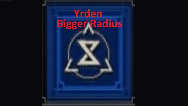 Yrden Bigger Radius - Большой Радиус Ирдена
