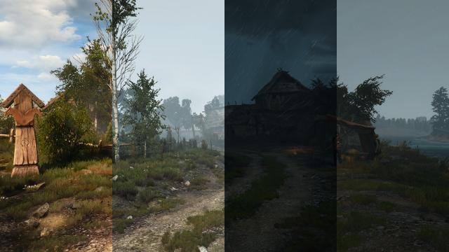 Реалистичная погода / Realistic Weather для The Witcher 3