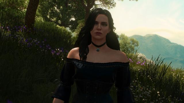 4     Yennefer 4k Face Texture - by zzjay for The Witcher 3