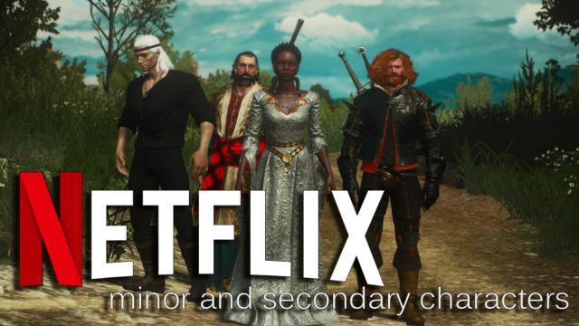 Netflix minor and secondary characters для The Witcher 3