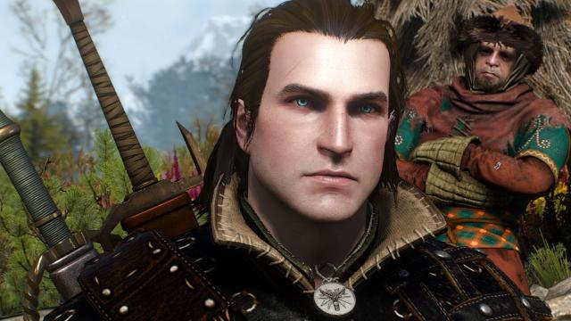 Blue Eyes For Geralt for The Witcher 3