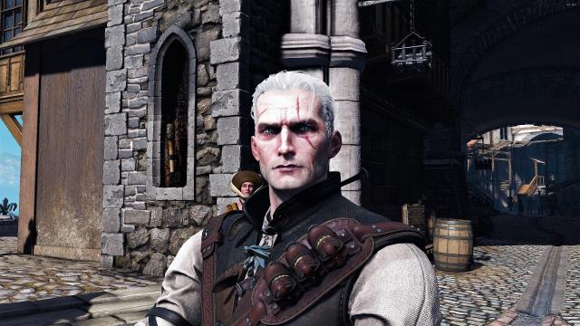 Geralt's Face LEO for The Witcher 3