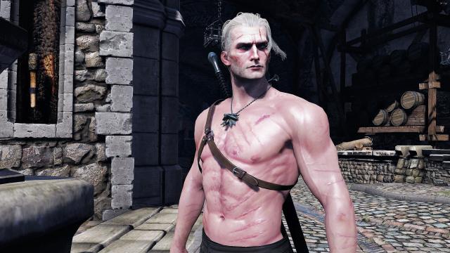 Geralt's Face LEO for The Witcher 3