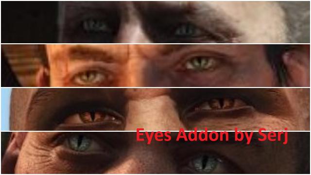 Уникальные глаза для всех ведьмаков / Unique Eyes for ALL Witchers (EXCEPT GERALT) для The Witcher 3