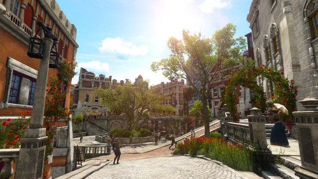 Filterless Toussaint for The Witcher 3