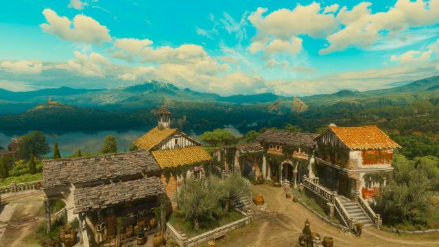 Filterless Toussaint for The Witcher 3