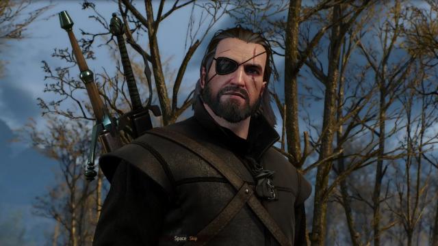 Snake's eyepatch for The Witcher 3