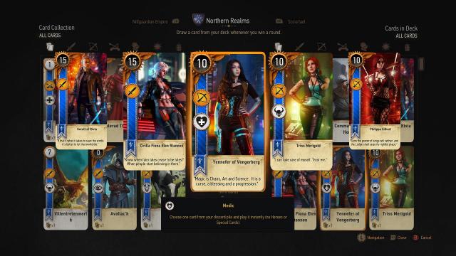 2077  Cyberpunk Gwent Cards Collection for The Witcher 3