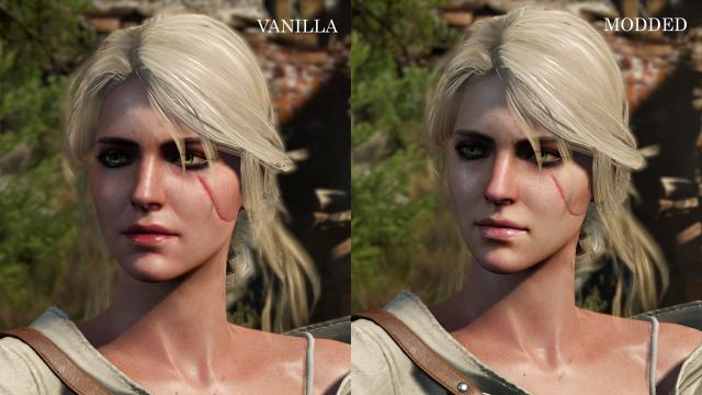 Ciri redone for The Witcher 3