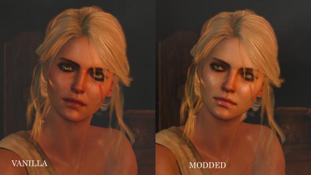 Переработка Цири / Ciri redone для The Witcher 3