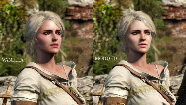 Ciri redone for The Witcher 3
