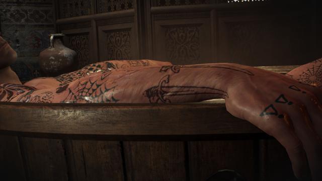 Tattooed Geralt for The Witcher 3
