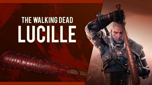 The Walking Dead  The Walking Dead Lucille for The Witcher 3