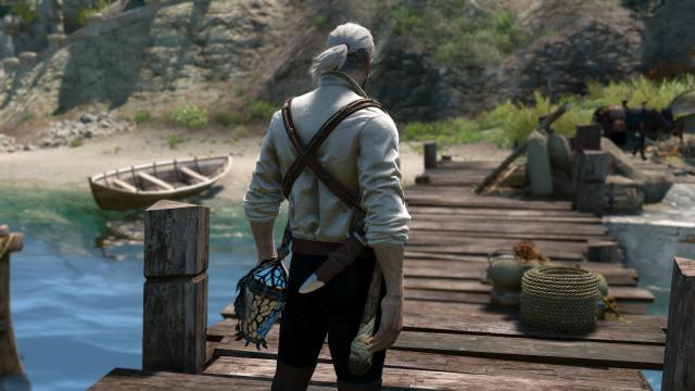 Wearable Pocket Items - for The Witcher 3