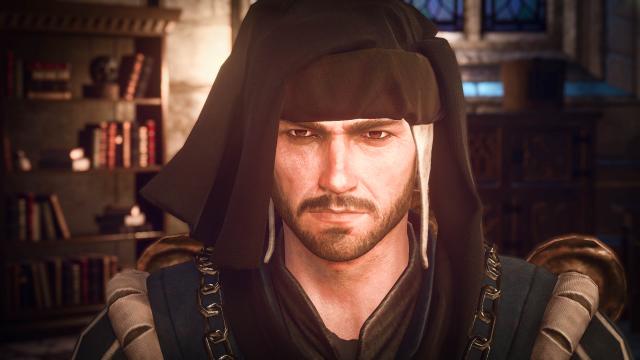 Вернон с бородой / Beard for Vernon Roche для The Witcher 3