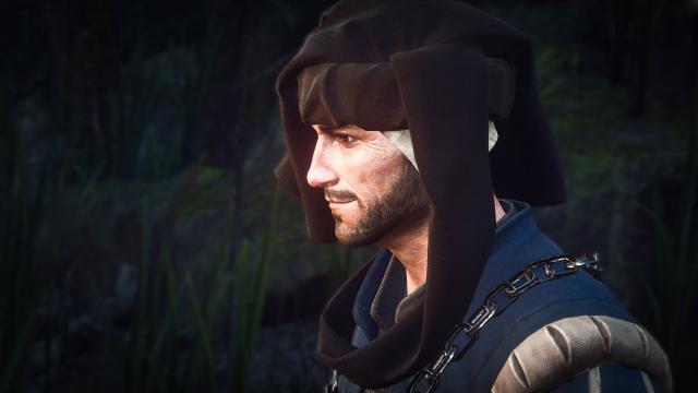 Вернон с бородой / Beard for Vernon Roche для The Witcher 3