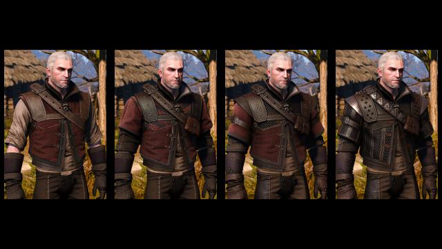 4K Armor Textures - 4 for The Witcher 3