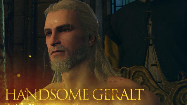 Handsome Geralt для The Witcher 3