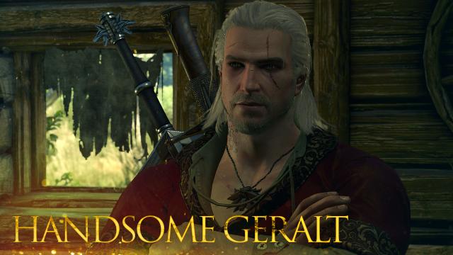 Handsome Geralt для The Witcher 3