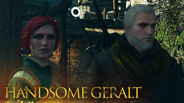 Handsome Geralt для The Witcher 3