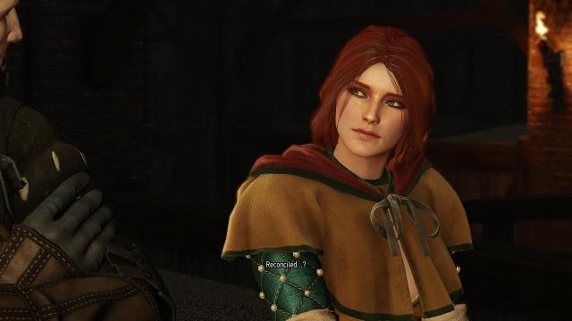 New hairstyle for Triss for The Witcher 3
