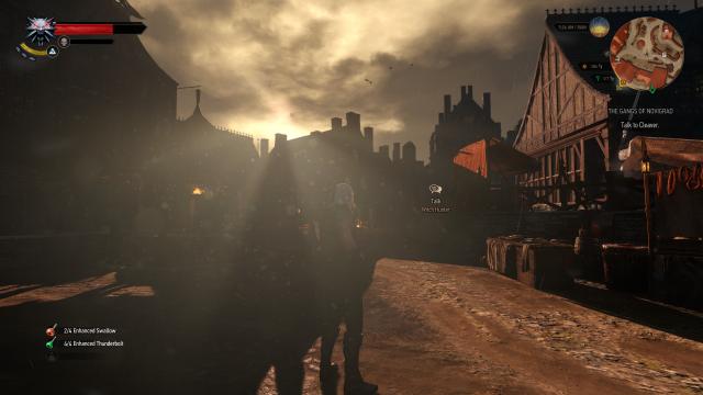 Отключения эффекта загрязненного экрана / No Dirty Lens Effect для The Witcher 3