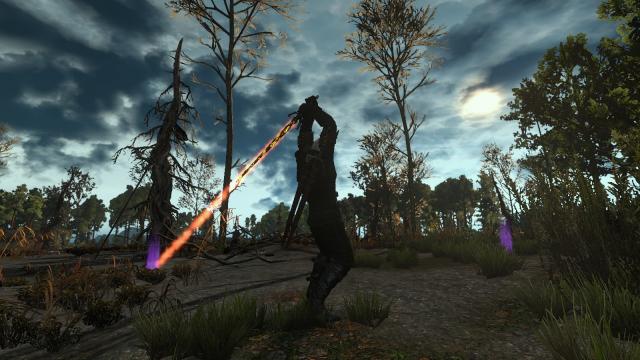 Визуальный эффект от рун и способностей / Runes Visual FX для The Witcher 3
