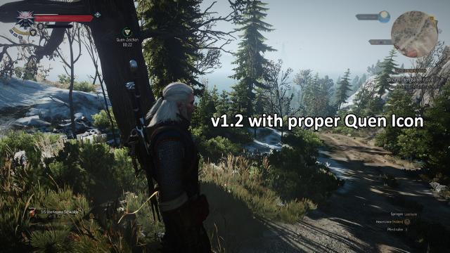 Display Quen Duration for The Witcher 3