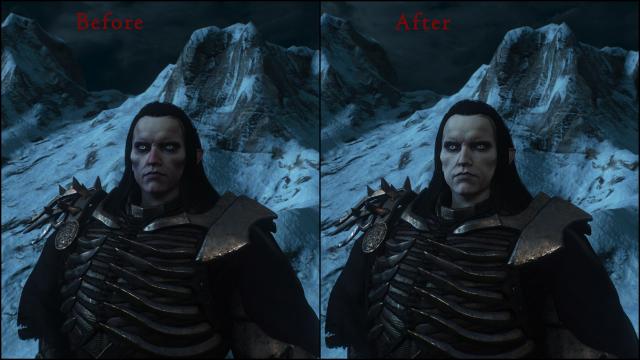 Eredin Face Retexture for The Witcher 3