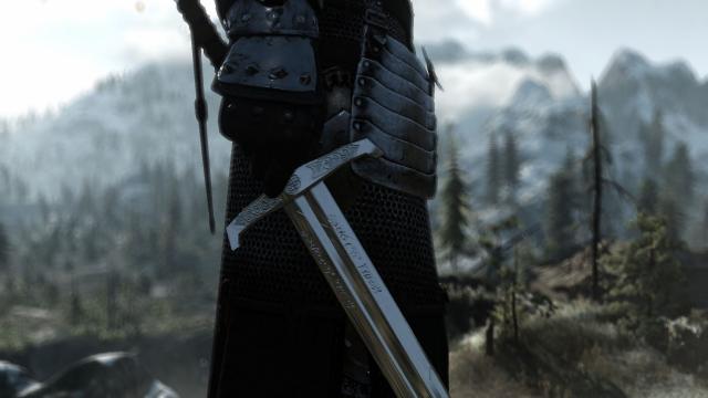 Excalibur Sword for The Witcher 3