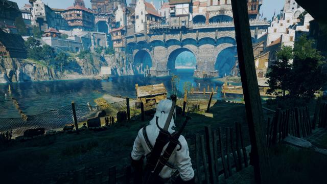 Increased Draw Distance for The Witcher 3