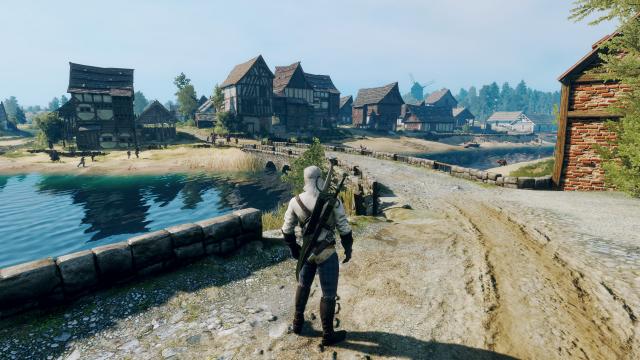 Increased Draw Distance for The Witcher 3