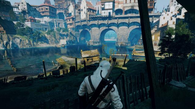 Increased Draw Distance for The Witcher 3