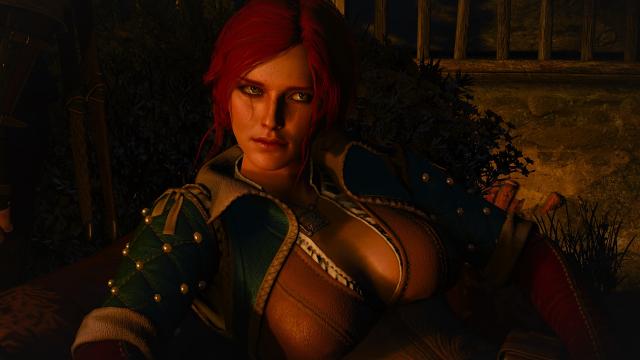 4к лицо Трисс Меригольд / Triss 4k Face Retexture для The Witcher 3