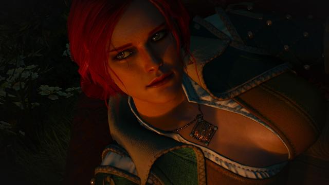 4к лицо Трисс Меригольд / Triss 4k Face Retexture для The Witcher 3