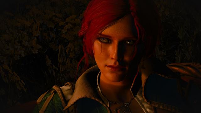 4к лицо Трисс Меригольд / Triss 4k Face Retexture для The Witcher 3