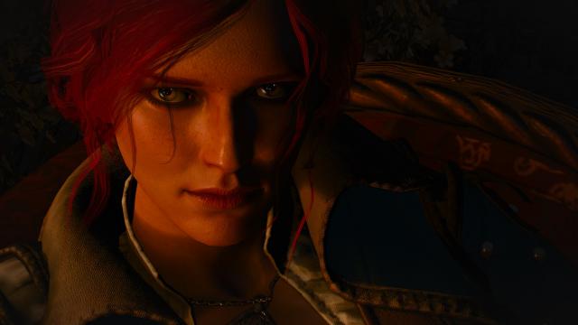 4к лицо Трисс Меригольд / Triss 4k Face Retexture для The Witcher 3