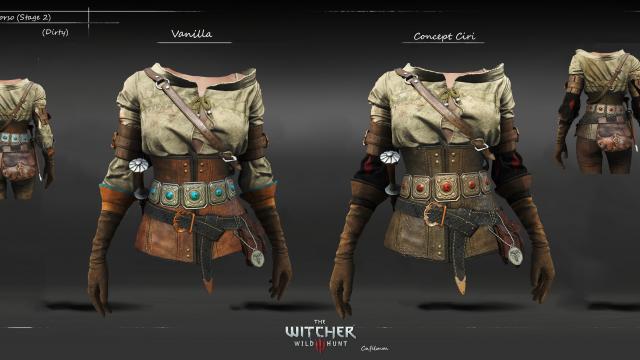Concept Ciri for The Witcher 3